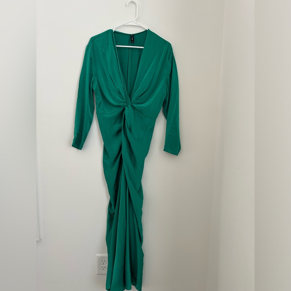 Mango long sleeve maxi